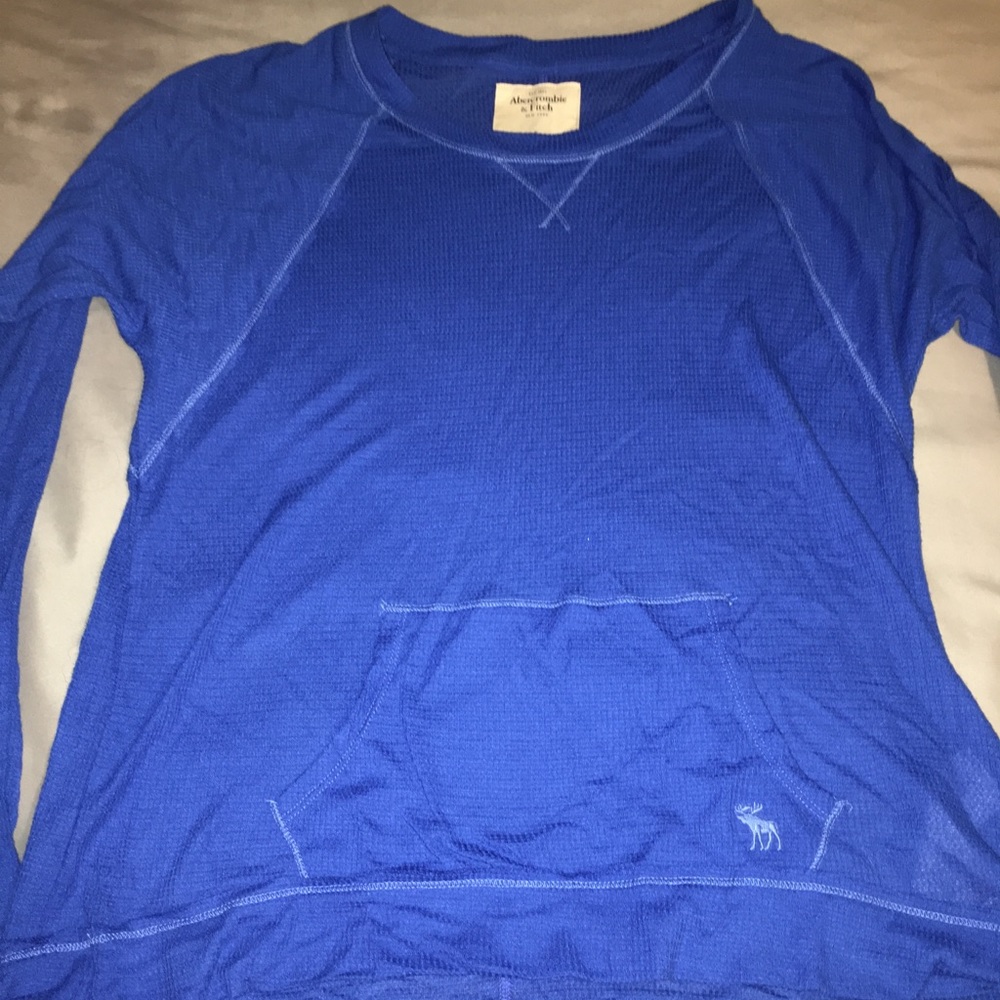 SOFT royal blue sweater from Abercrombie and Fitch